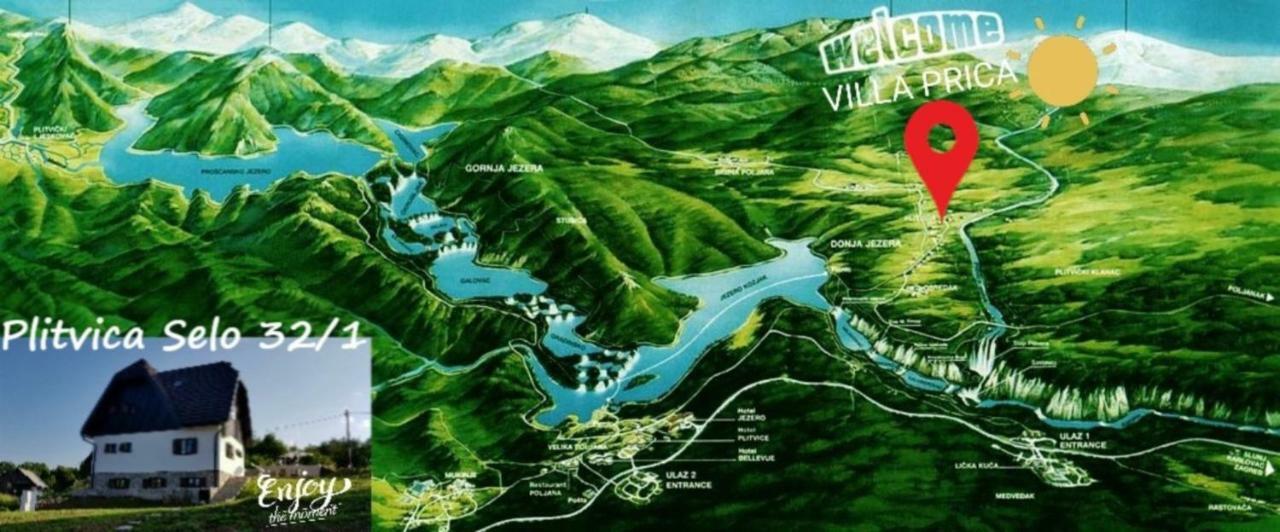 B&B Plitvice Lakes Villa Prica Plitvica selo Dış mekan fotoğraf